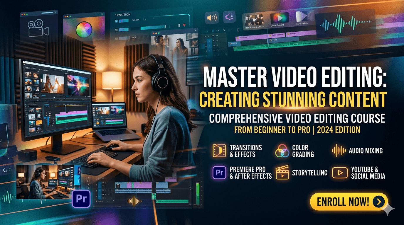 Master Video Editing From Beginner to Master
